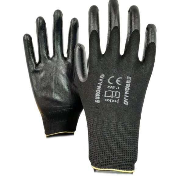 EUROMAAG MLH SİYAH POLYESTER ELDİVEN