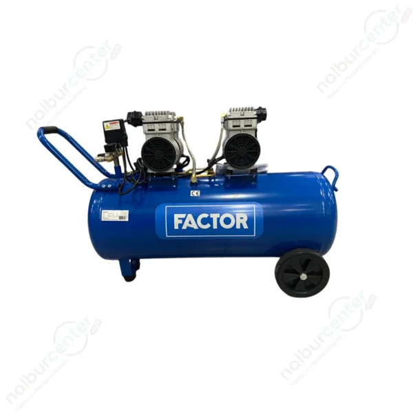 FACTOR EWS100B-S2 100 LİTRE SESSİZ KOMPRESÖR