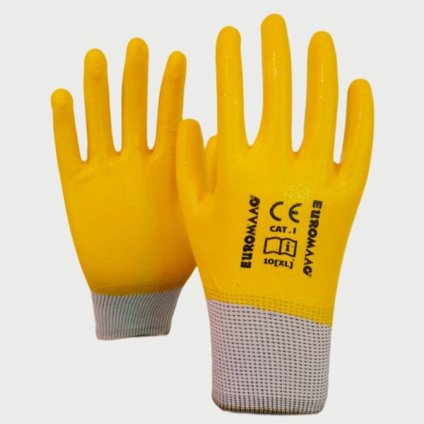 EUROMAAG TAM KAPLI SARI POLYESTER ELDİVEN