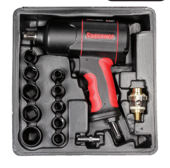 Sappower IW-3C6 K 1/2 Havalı Somun Sökme Set 1600 NM